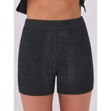 ANRABESS Women's Summer Knit Short Sets - Stylish & Comfy