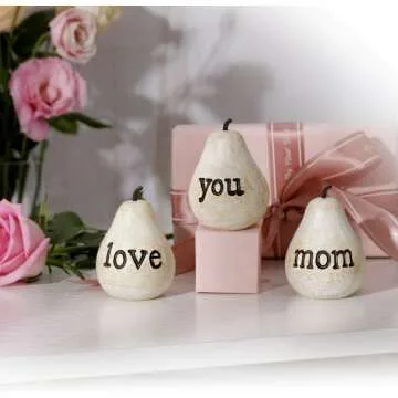 GIRVEM Love You Mom Pears - Ideal Mother’s Day Gifts