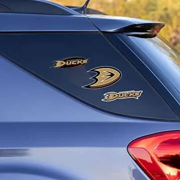 Rico Industries NCAA Michigan Wolverines Die Cut Triple Spirit Sticker Sheet, One Size, Alternate, 3-Piece