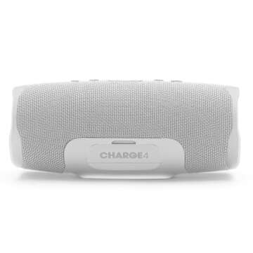 JBL Charge 4 - Waterproof Portable Bluetooth Speaker - White