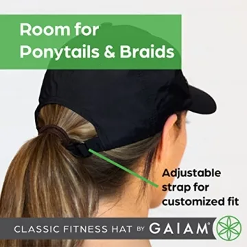 Gaiam Women’s Classic Fitness Hat for Active Lifestyles