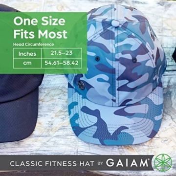 Gaiam Women’s Classic Fitness Hat for Active Lifestyles