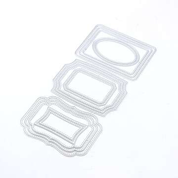 KSCRAFT ATC Cards Stamp and Metal Cutting Dies Stencils for DIY Scrapbooking/Photo Album Decorative Embossing DIY Paper Cards