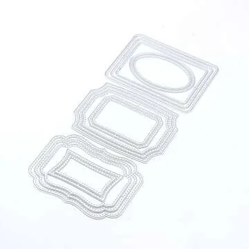 KSCRAFT ATC Cards Stamp and Metal Cutting Dies Stencils for DIY Scrapbooking/Photo Album Decorative Embossing DIY Paper Cards