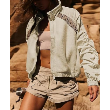 Aimiray Women's Winter Fleece Jackets Cozy Fashionable