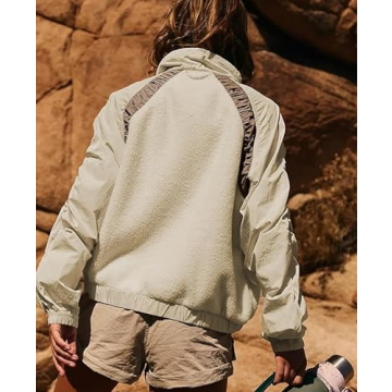 Aimiray Women's Winter Fleece Jackets Cozy Fashionable