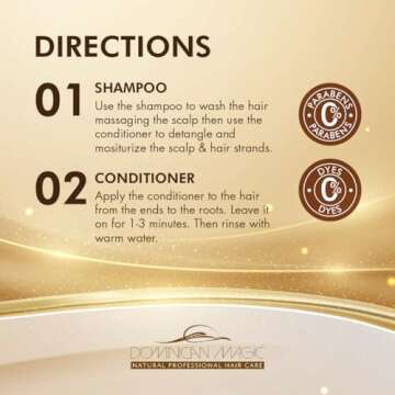 Coconut Shampoo with Aloe Vera for Dry Hair Care