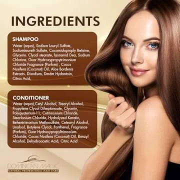 Coconut Shampoo with Aloe Vera for Dry Hair Care