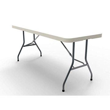 Ontario Furniture 8' Plastic Folding Table Perfect for Events