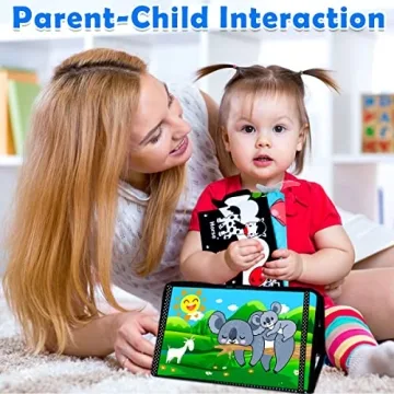 Aboosam Baby Sensory Toys - Tummy Time Gift for Infants