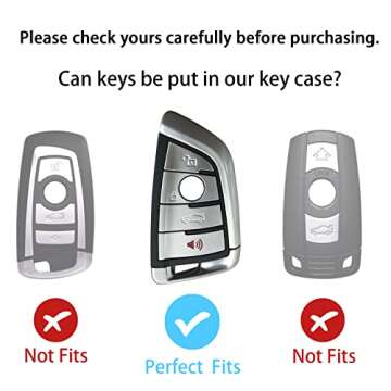 WeiZhenZJYiWu for BMW Key fob Cover 5 Colors TPU Key Cover Keychain for BMW 1 2 3 4 5 6 7 Series X1 X2 X3 X4 X5 X6 X7………