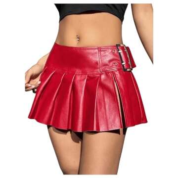 Floerns Women's Glitter Mini Skirt for Stylish Occasions