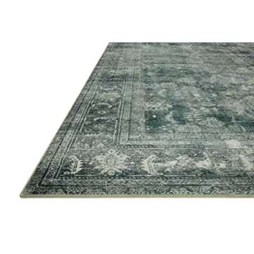 Loloi Magnolia Home Banks Collection Accent Rug - Stylish & Washable