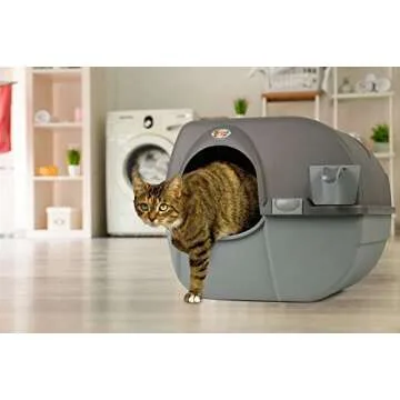 Omega Paw Self-Cleaning Litter Box for Cats