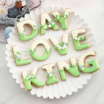 Alphabet Cookie Cutters Set for Easy Baking Fun