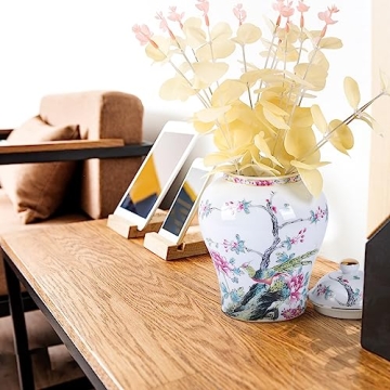 Charming Chinese Ginger Jar Antique Porcelain Decor