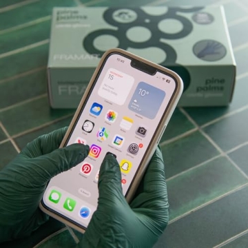 Buy FRAMAR Green Disposable Nitrile Gloves Eco-Friendly Comfort