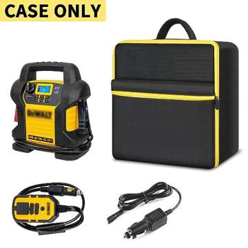 Car Battery Jump Starter Bag Compatible with DEWALT DXAEJ14 Digital Portable Power Station Air Compr...