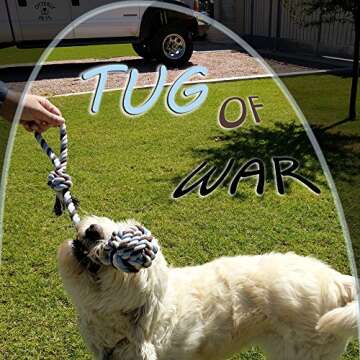 Otterly Pets Puppy Dog Pet Rope Toys - Medium to Large Dogs (5-Pack)