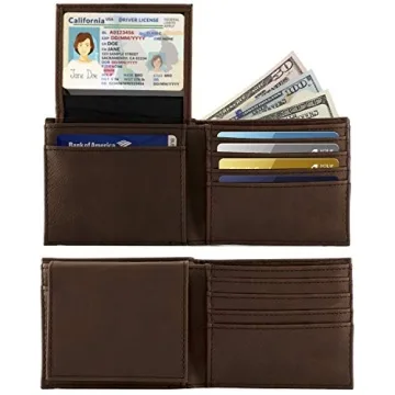 Personalized Leather Wallets for Men - Custom Gifts