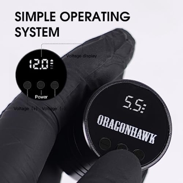 Dragonhawk Wireless Tattoo Machine Kit for Artists