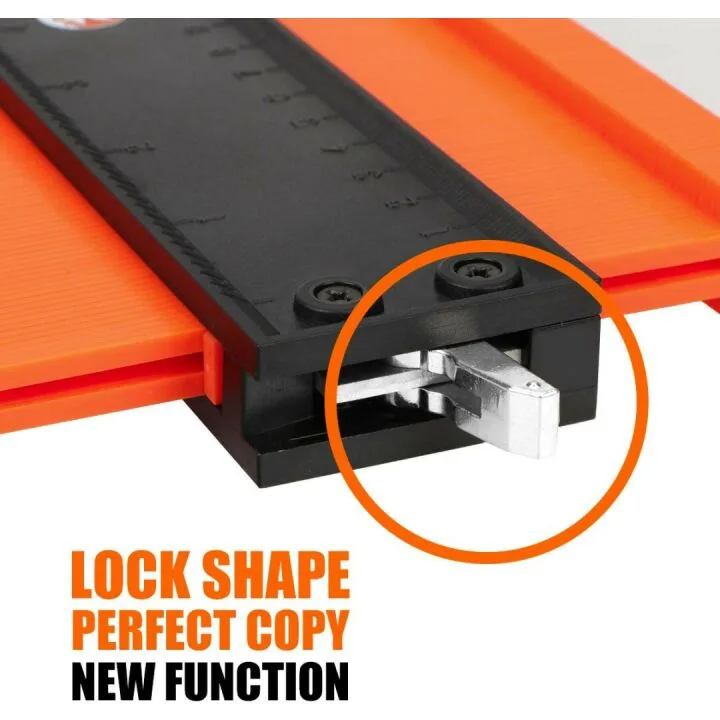 Saker 10" Contour Gauge Tool for Precise Duplicating