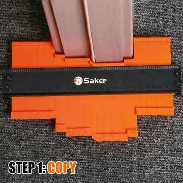 Saker 10" Contour Gauge Tool for Precise Duplicating