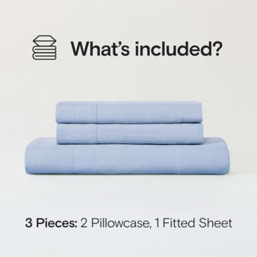 Sijo Organic French Linen Bed Sheets Set for Comfort and Style