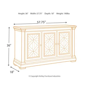 Bolanburg French Country Dining Server - Ashley
