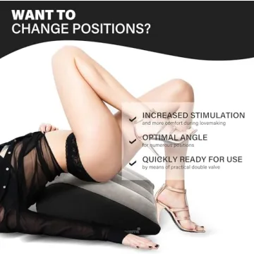 Inflatable Sex Position Pillow for Couples Fun