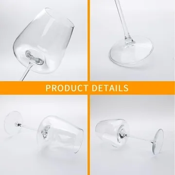 Elegant 20oz Wine Glasses Set of 6 for Any Occasion