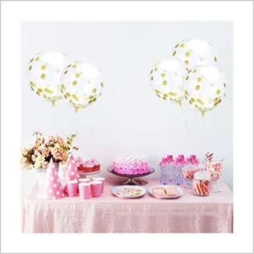 Jumbo Confetti Balloons for Celebrations and Events
