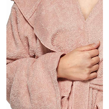 Arus Women's Ankle Long Lightweight Hooded Bathrobe
