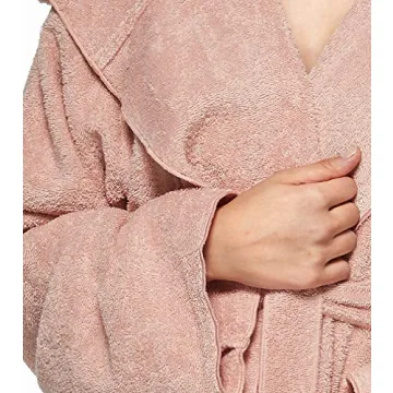 Arus Women's Ankle Long Lightweight Hooded Bathrobe