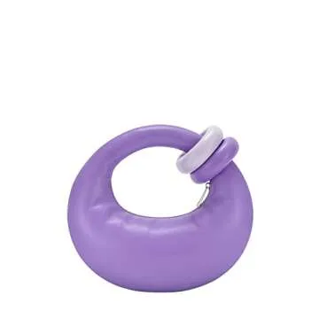 JW PEI Women's Abacus Top Handle Bag in Purple