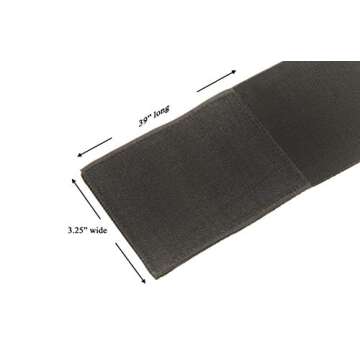 ViDava Breast Implant Stabilizer Band, Post Surgery Augmentation and Reduction Strap, High Impact Support Band, Soft Breathable Fabric, One Size Fits Most