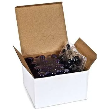 12 Cobalt Blue 1 oz Glass Bottles with Droppers