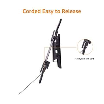 Amazon Basics TV Wall Mount fits 12-Inch to 40-Inch TVs and VESA 200x200