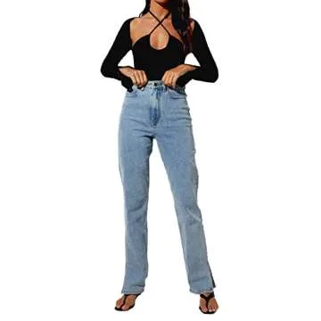 LYANER Women's Criss Cross Halter Neck Tee - Chic Style