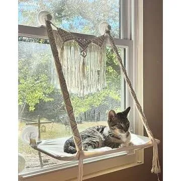 Dahey Cat Window Hammock - Stylish and Sturdy Indoor Perch