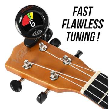 Snark Rechargeable SN6X Clip-On Tuner for Ukulele