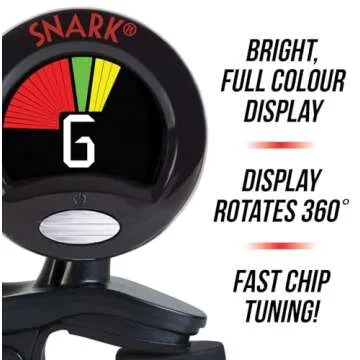 Snark Rechargeable SN6X Clip-On Tuner for Ukulele