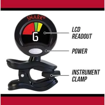 Snark Rechargeable SN6X Clip-On Tuner for Ukulele