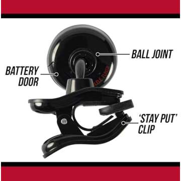 Snark Rechargeable SN6X Clip-On Tuner for Ukulele