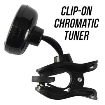 Snark Rechargeable SN6X Clip-On Tuner for Ukulele