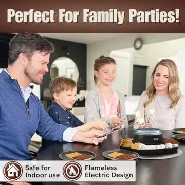 S'MORES GALORE™ Electric Smores Maker Tabletop Indoor - Perfect Family Smore Maker All Year Long -...