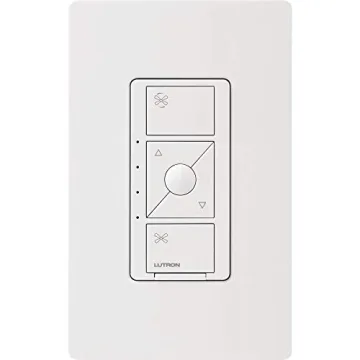 Lutron Caseta Fan Speed Switch for Smart Home Control