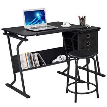 Versatile Yaheetech Drafting Table for Artists and Creatives