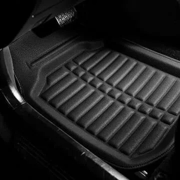 Luxury Faux Leather Automotive Floor Mats for All Vehicles