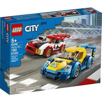 LEGO City Racing Cars 60256 Fun, Buildable Toy for Kids (190 Pieces)